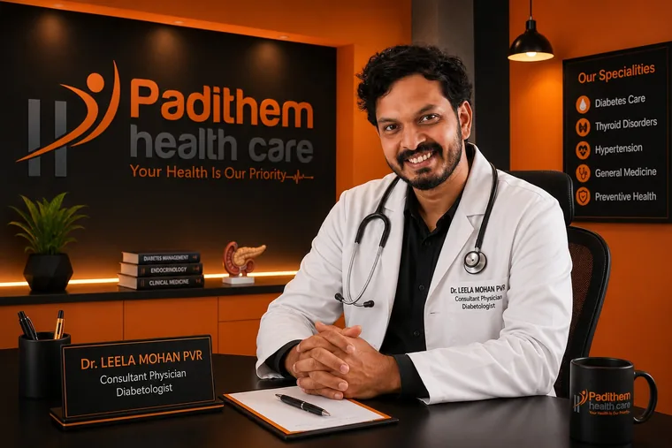 Dr. Leelamohan PVR — Consultant Physician and Diabetologist in HSR Layout, Bangalore
